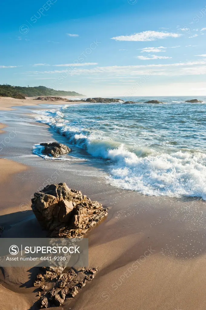 Coastal scene at Southbroom. KwaZulu Natal South Coast. South Africa
