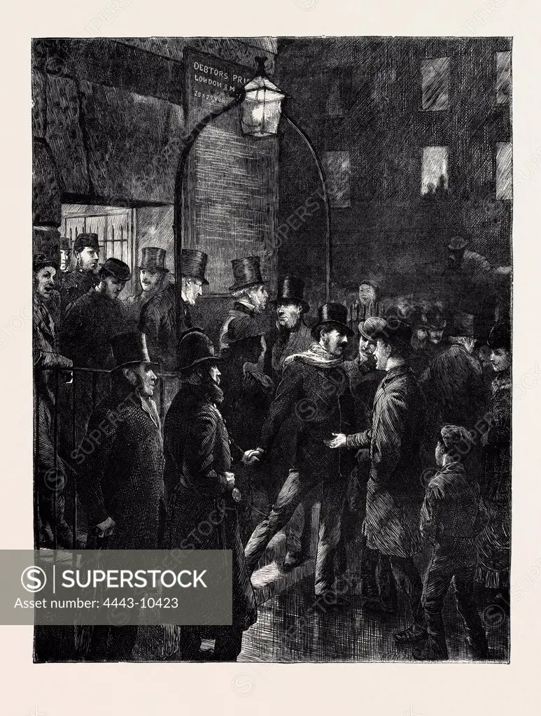 WHITECROSS STREET PRISON, LONDON, 1870