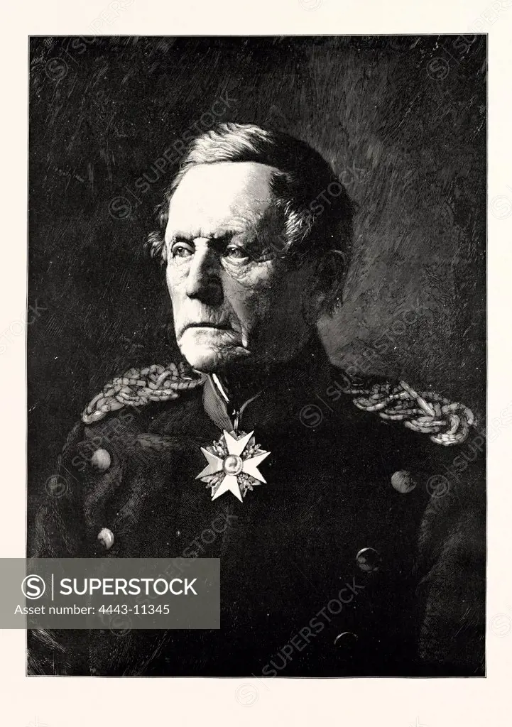 THE LATE FIELD-MARSHAL COUNT VON MOLTKE.