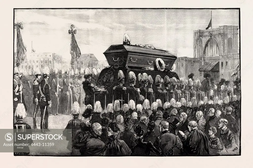 THE FUNERAL OF COUNT MOLTKE