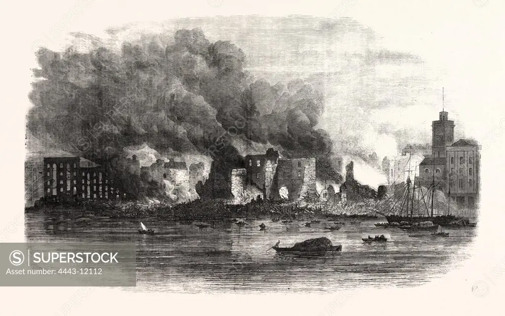 THE GREAT FIRE IN SOUTHWARK