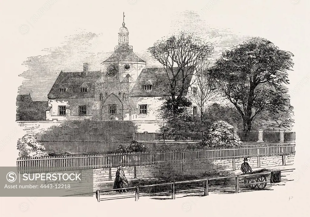 THE UNION WORKHOUSE, AT KING'S LYNN, 1854