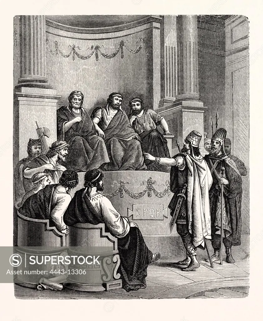 EASTERN KINGS INVOKING THE JUDGMENT OF THE ROMAN STATE.