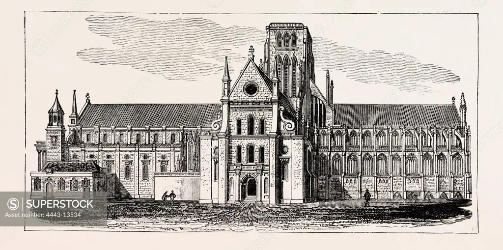 OLD ST. PAUL'S CATHEDRAL.