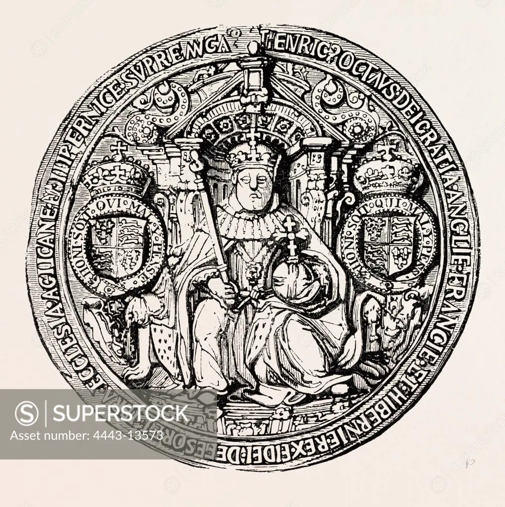 GREAT SEAL OF HENRY VIII.