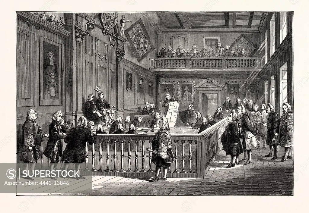 THE LAST HERALDIC COURT, LONDON