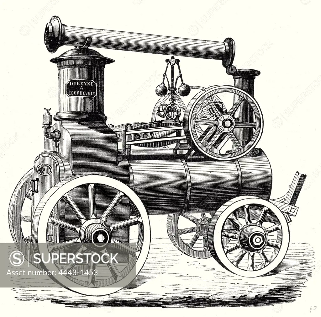 M. Durenne's traction engine