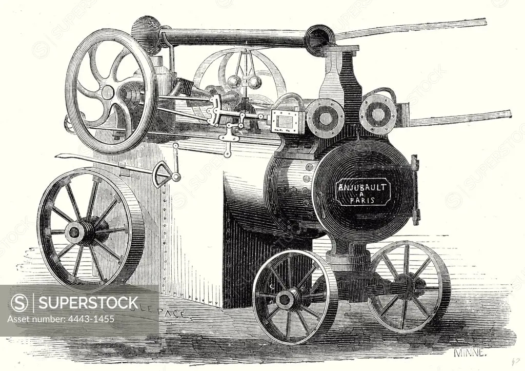 M. Anjubault's traction engine