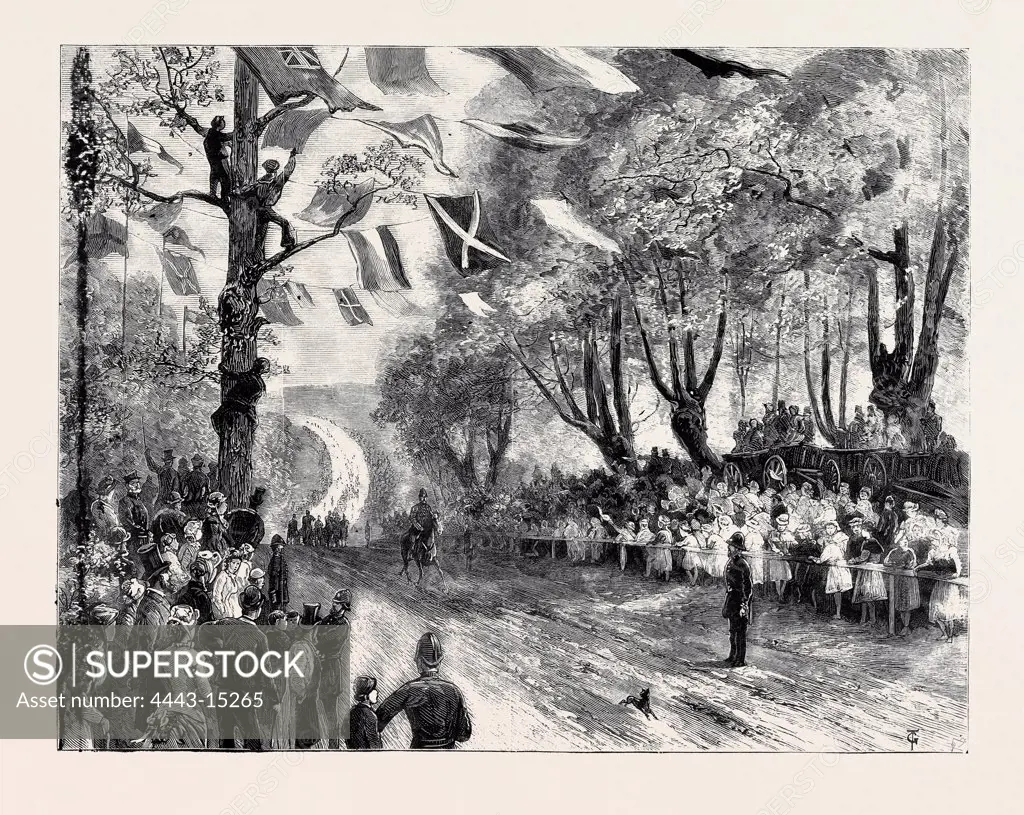 THE QUEEN'S VISIT TO EPPING FOREST