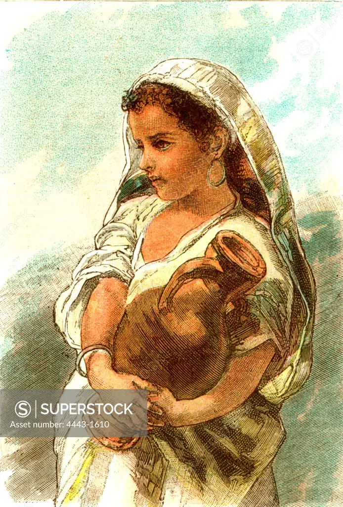 Algerian Maiden, 1885, Algeria