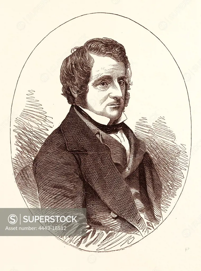 MR. ROEBUCK, M.P. John Arthur Roebuck, 1802  1879, British parliamentarian. UK, britain, british, europe, united kingdom, great britain, european