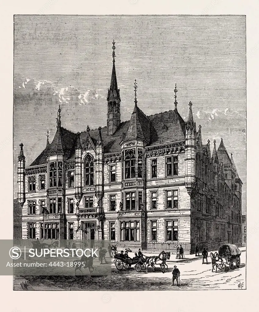 TECHNICAL SCHOOL, HUDDERSFIELD, UK, 1883
