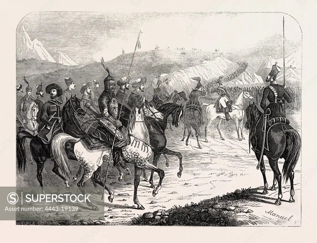 THE WAR IN CIRCASSIA: ASSEMBLING OF RUSSIAN TROOPS FOR THE CAMPAIGN OF THE CAUCASUS, 1846