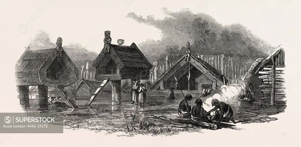 NEW ZEALAND: PUTIKIWARANUI PAH, WANGANUI, 1847