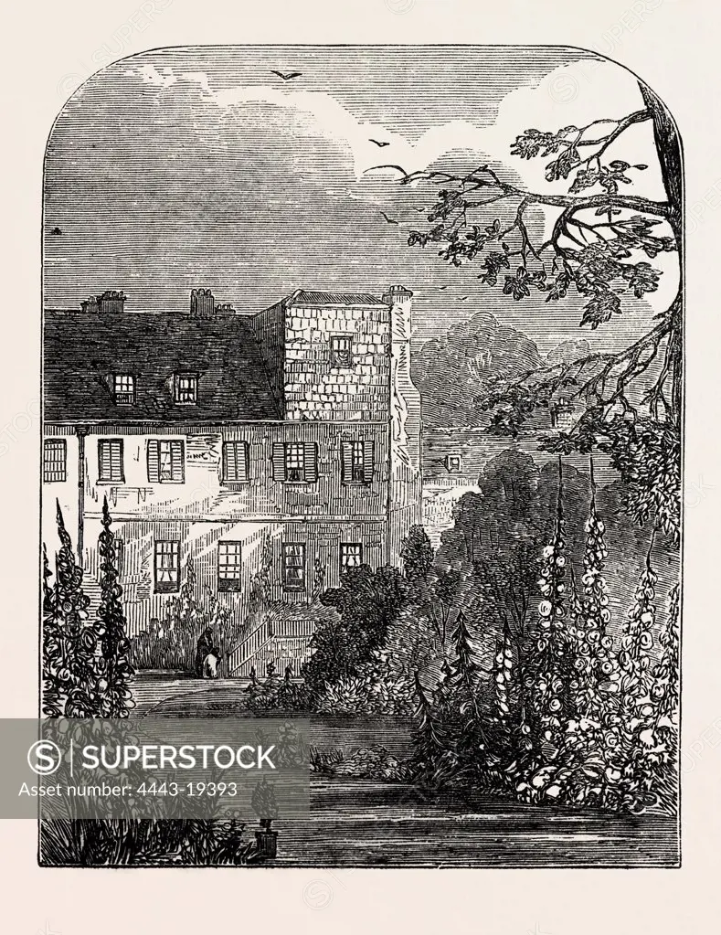 HOUSE AT HIGHGATE IN WHICH COLERIDGE THE POET DIED, 1858