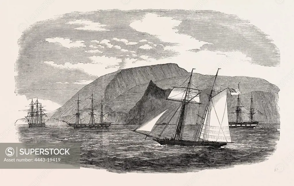 THE NORTHERNMOST CHINCHA (GUANO) ISLAND. 1850