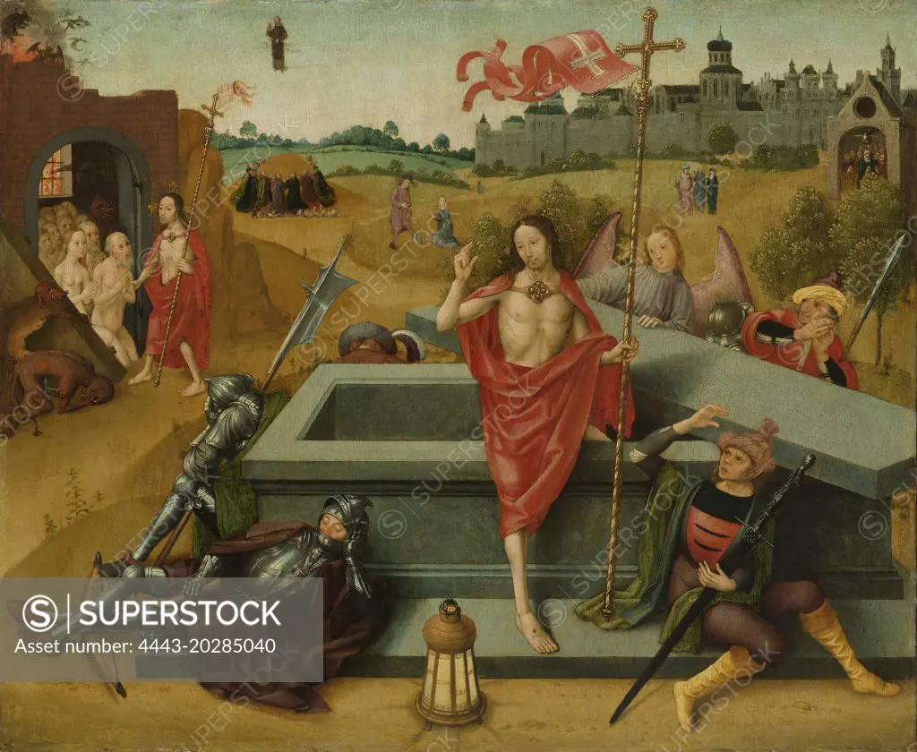 Resurrection of Christ, circle of Master of the Amsterdam Death of the Virgin, c. 1485 - c. 1500
