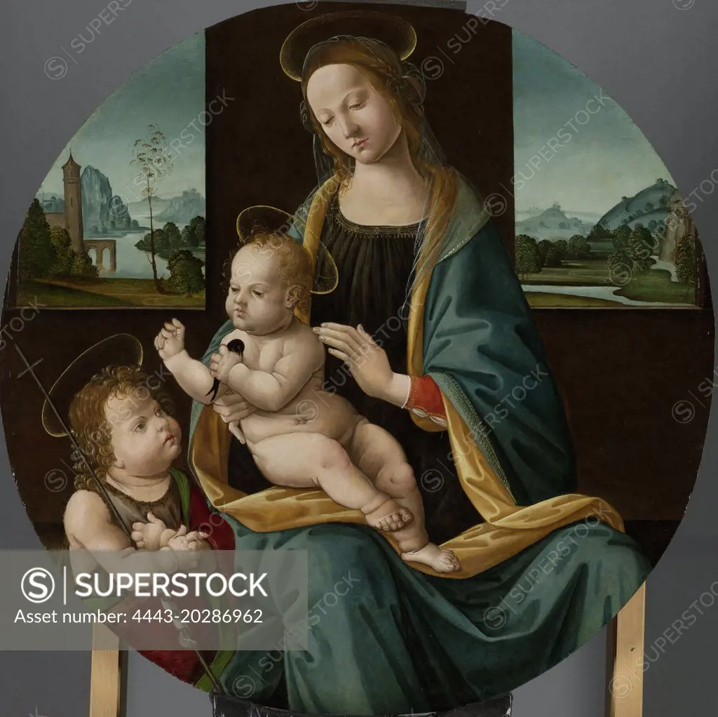 Virgin and Child with the Infant Saint John the Baptist, Master of the Conversazione di Santo Spirito, c. 1490 - c. 1515