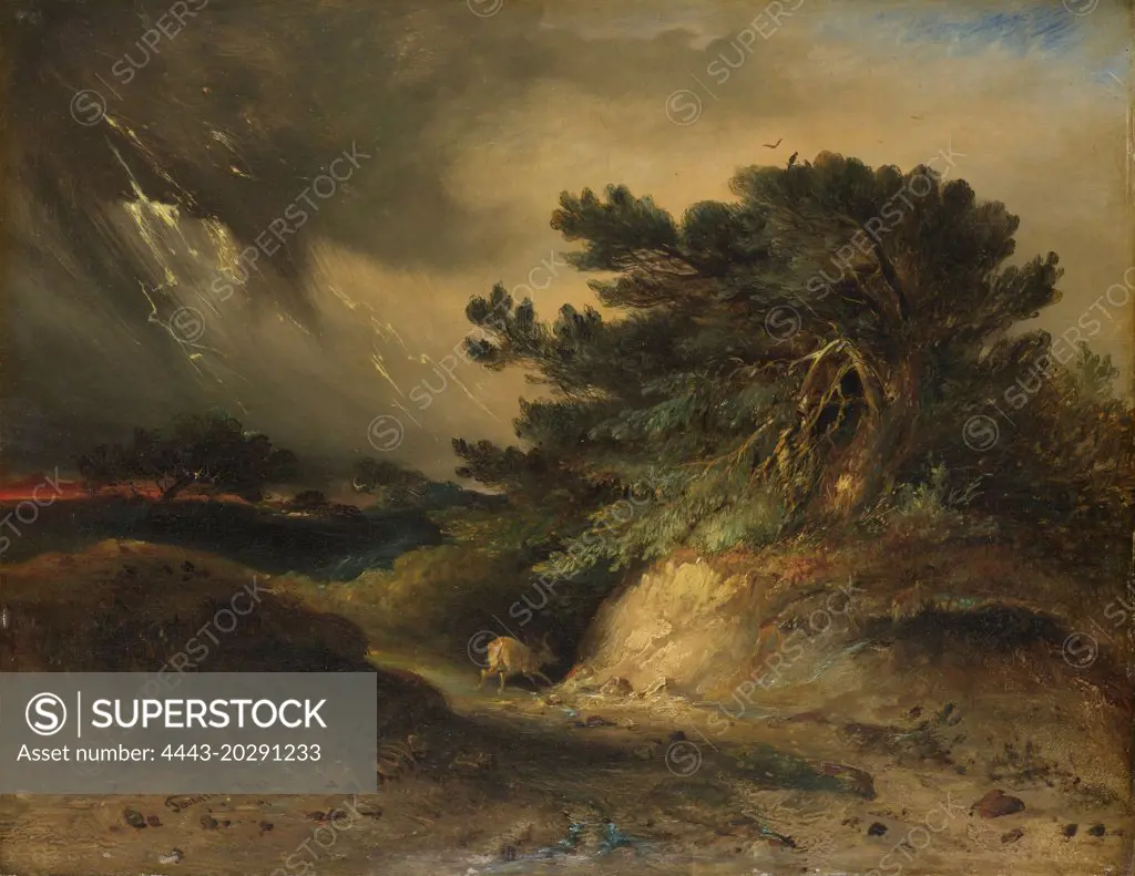 The Thunderstorm, Johannes Tavenraat, 1843