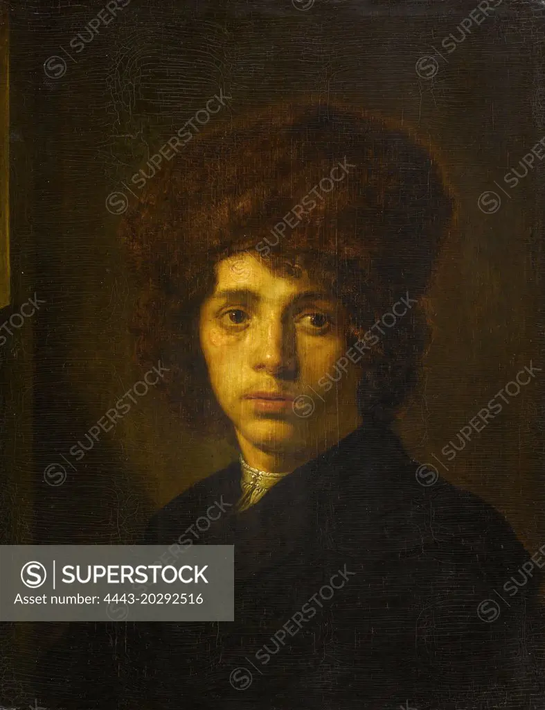 Young Man in Fur Cap, David Bailly, c. 1635 - c. 1640