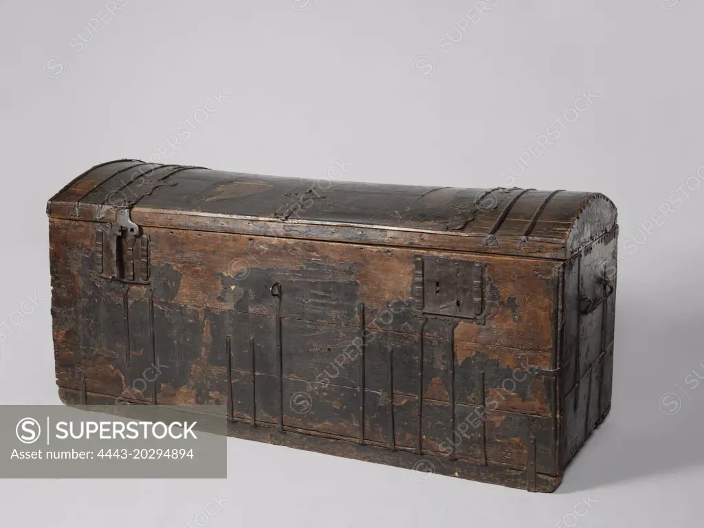 Book chest of Hugo Grotius, Anonymous, c. 1600 - c. 1615