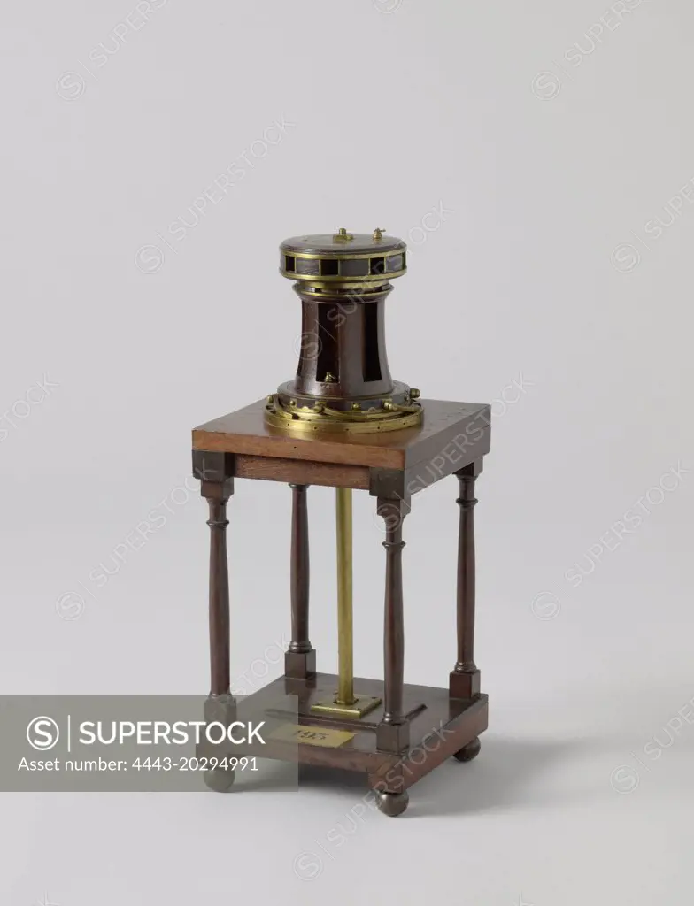 Model of a capstan, Philips, 1819