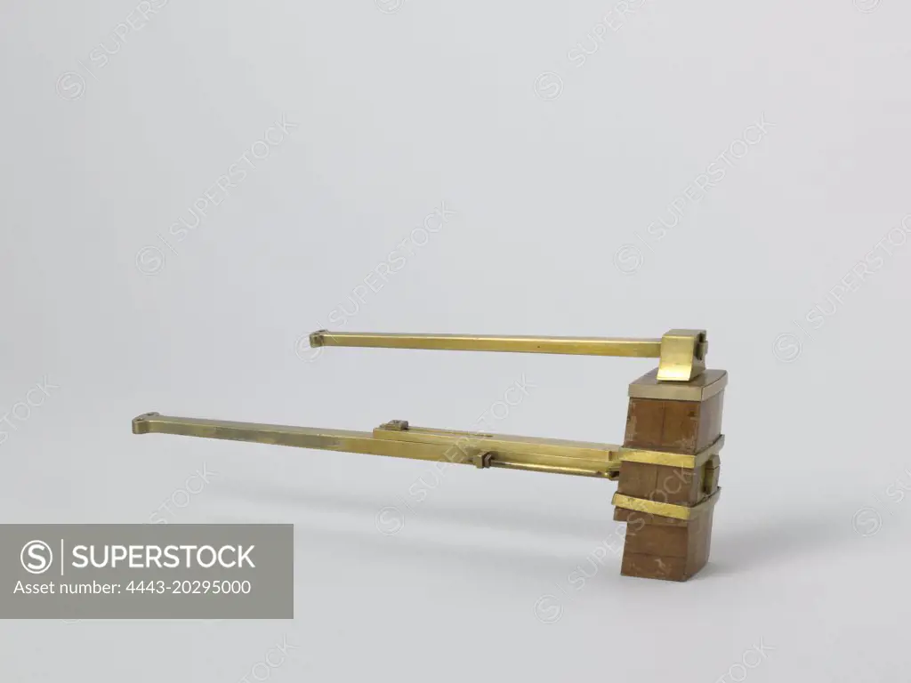 Model of an agitator for a frigate of 44 pieces, Anonymous, c. 1820 - c. 1858