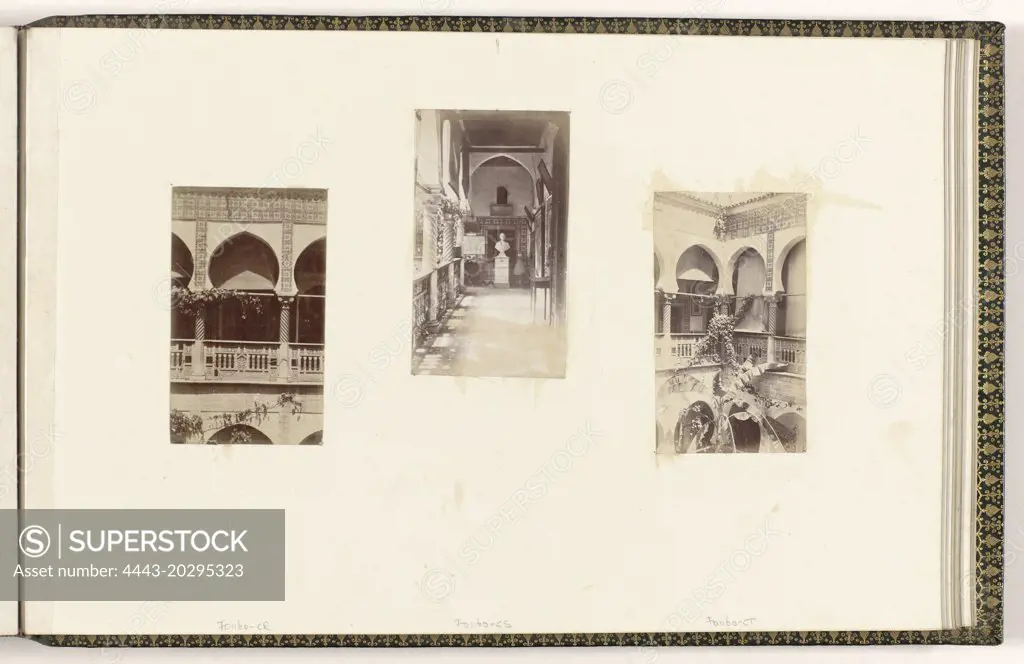 Spain, arcade of a Islamic building, Anonymous, c. 1870 - c. 1880