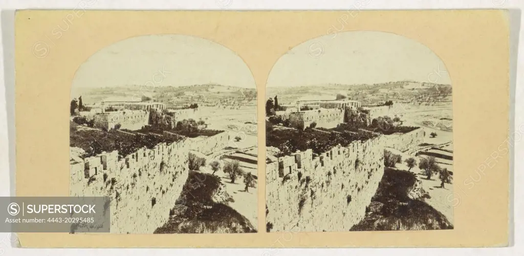 Jerusalem, Francis Frith, Negretti & Zambra, 1859 - 1861