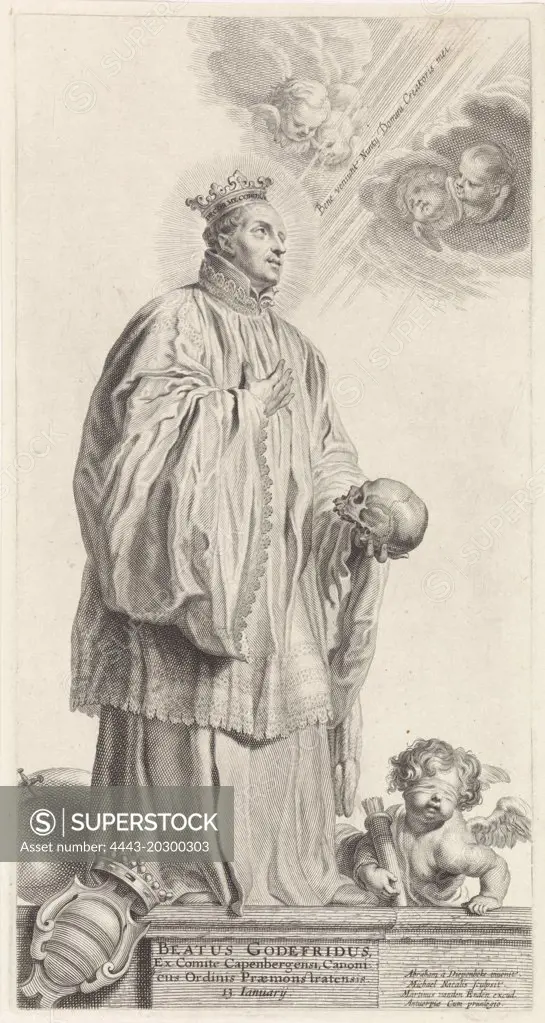 The Holy Godefridus of Cappenberg, Michel Natalis, Martinus van den Enden