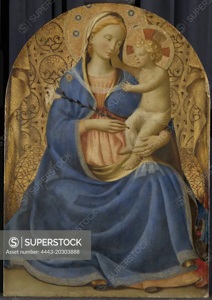 Madonna of Humility, Fra Angelico, c. 1440