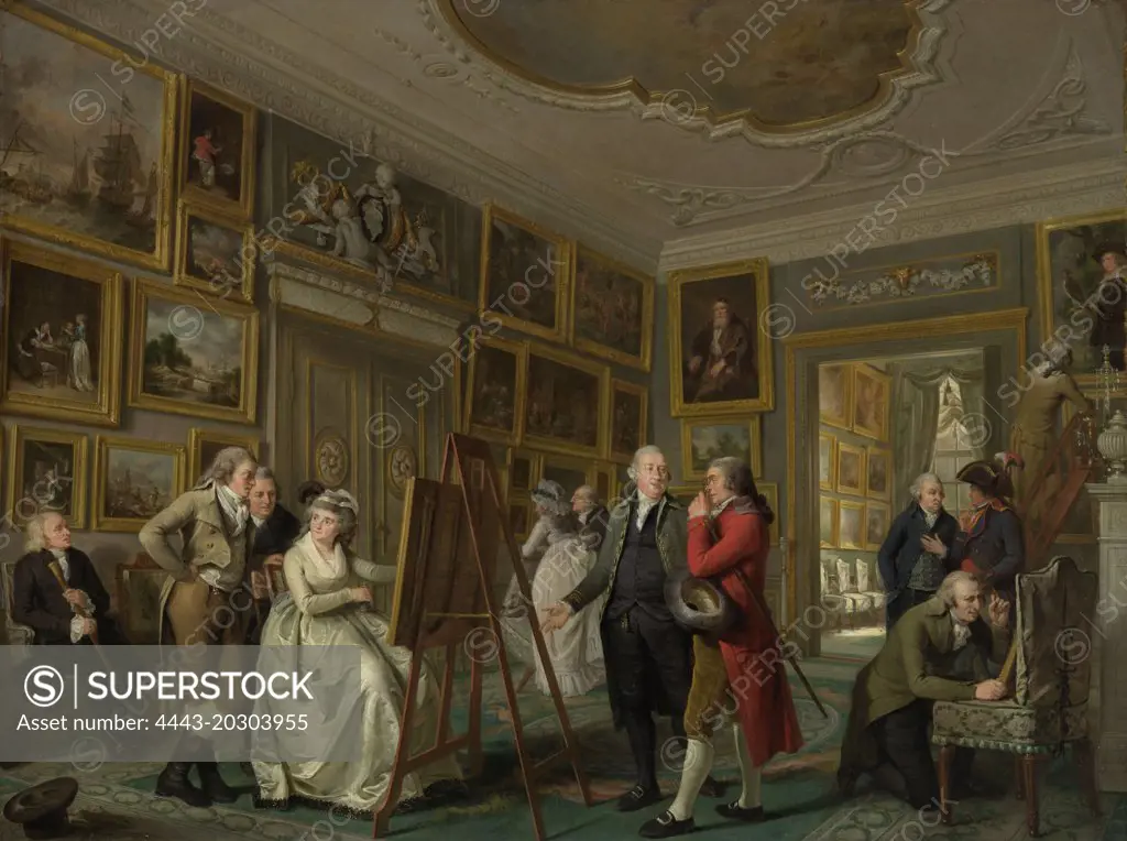 The Art Gallery of Jan Jansz Gildemeester, Adriaan de Lelie, 1794 - 1795
