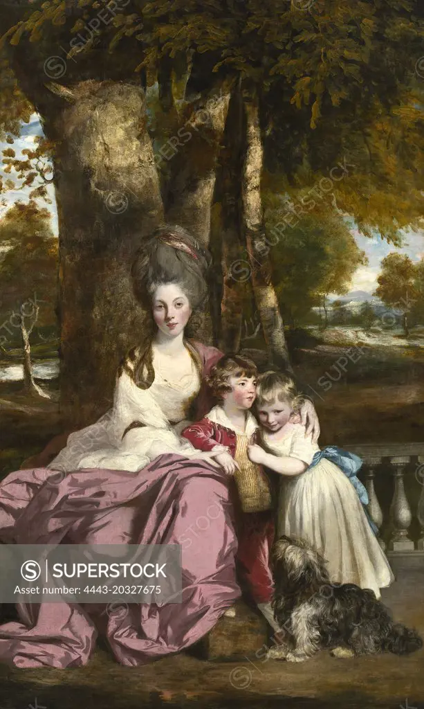 Sir Joshua Reynolds (British, 1723 - 1792), Lady Elizabeth Delmé and Her Children, 1777-1779, oil on canvas