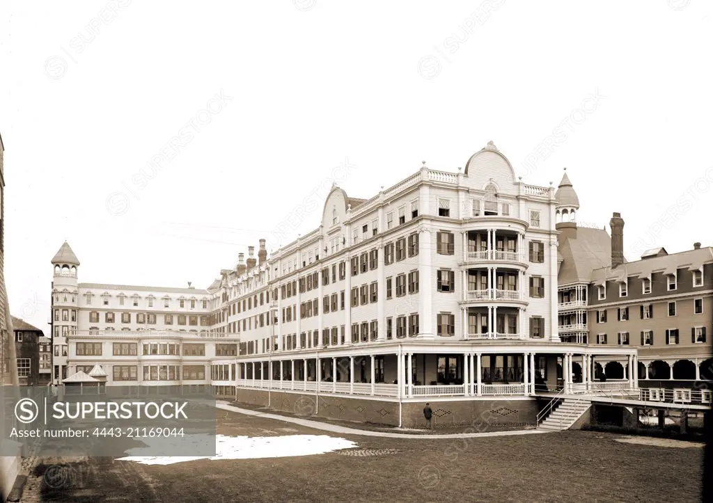 Hotel Traymore, Atlantic City, N.J, Hotel Traymore (Atlantic City, N.J.), Hotels, United States, New Jersey, Atlantic City, 1900