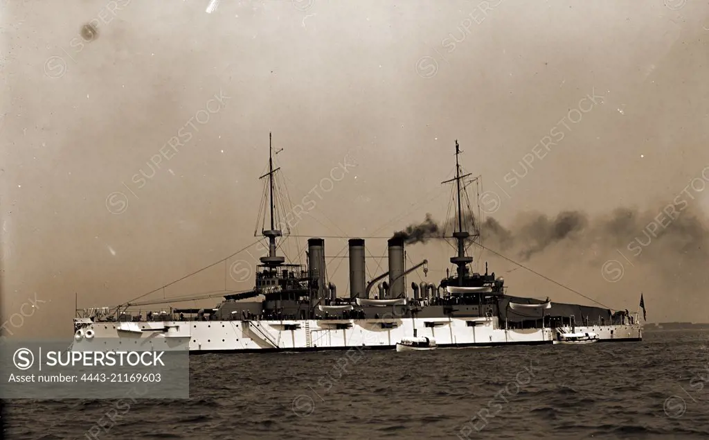 U.S.S. Ohio, Ohio (Battleship), Battleships, American, 1900