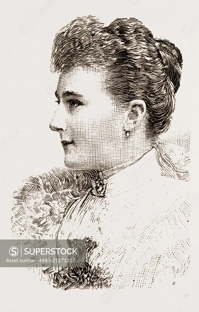 PRINCESS ALEXANDRA OF ANHALT, 1897