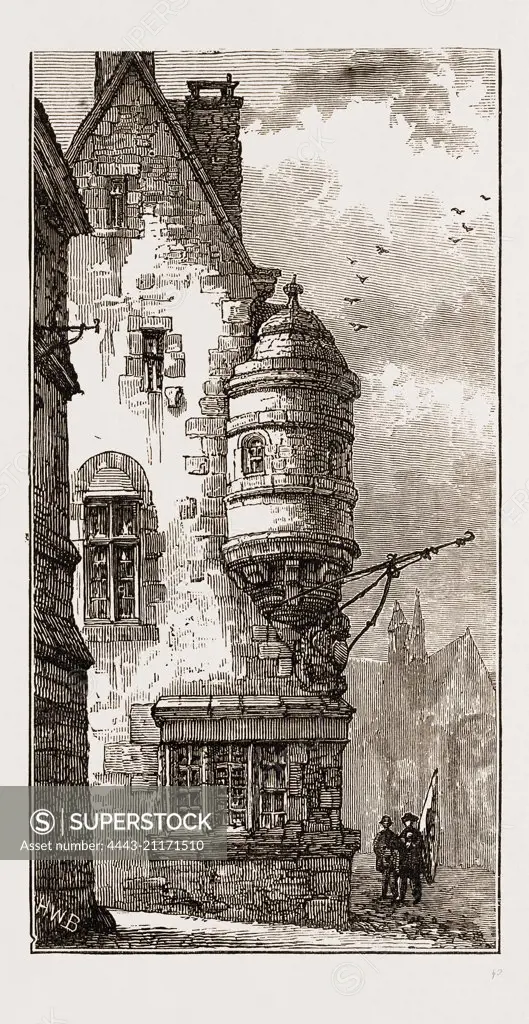 BRITTANY, FRANCE, 1873, AT ST. POL DE LEON