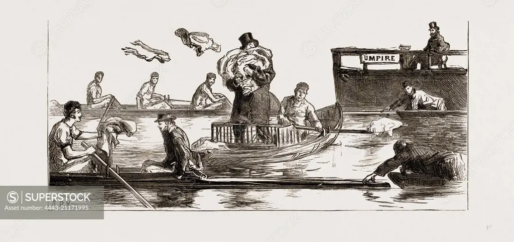 THE OXFORD AND CAMBRIDGE BOAT RACE: NOTES FROM THE PRESS BOAT, 1875