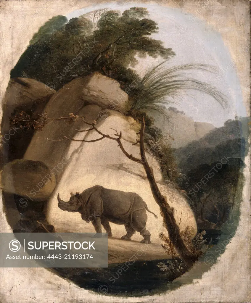 The Indian Rhinoceros, Thomas Daniell, 1749-1840, British