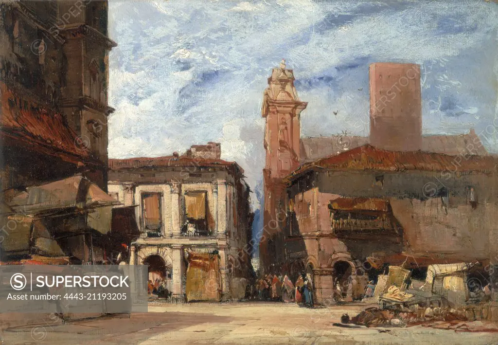 Bologna, unknown artist, 19th century, British