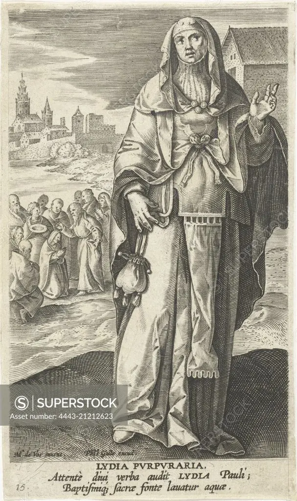 Lydia, Albert Flamen, Jacques van Merlen, Lodewijk XIV (koning van Frankrijk), 1664