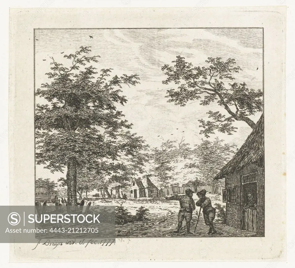Village, Johanna de Bruyn, 1777