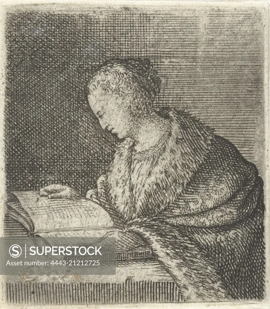 Woman Reading, Willem Basse, 1633 - 1672