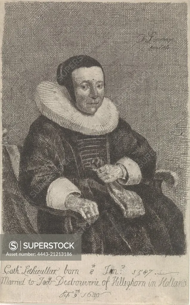 Portrait of Catherine Lethieullier, Isaack Luttichuys, 1656