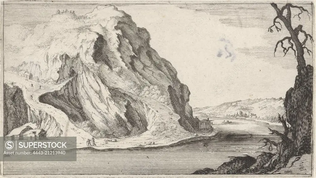 River in the mountains, Gillis van Scheyndel (I), 1605 - 1653