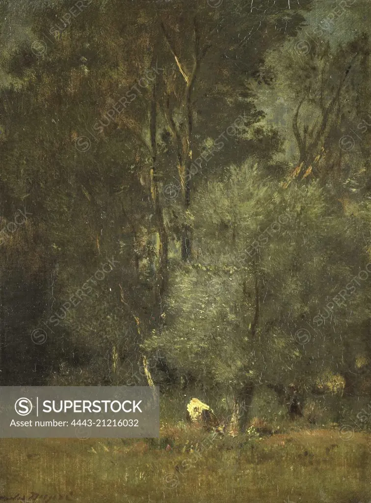 Forest scene, Jules Dupré, 1840 - 1889