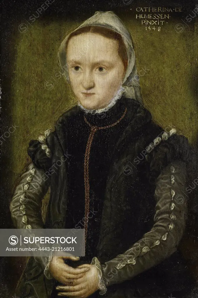 Portrait of a Woman, probably a Self Portrait, Catharina van Hemessen, 1548