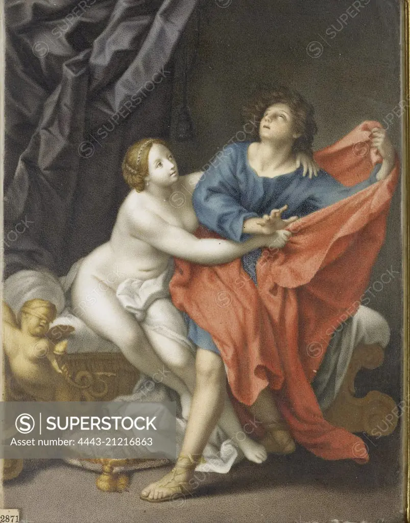 Joseph and Potiphar's wife, Felice Ramelli, 1726