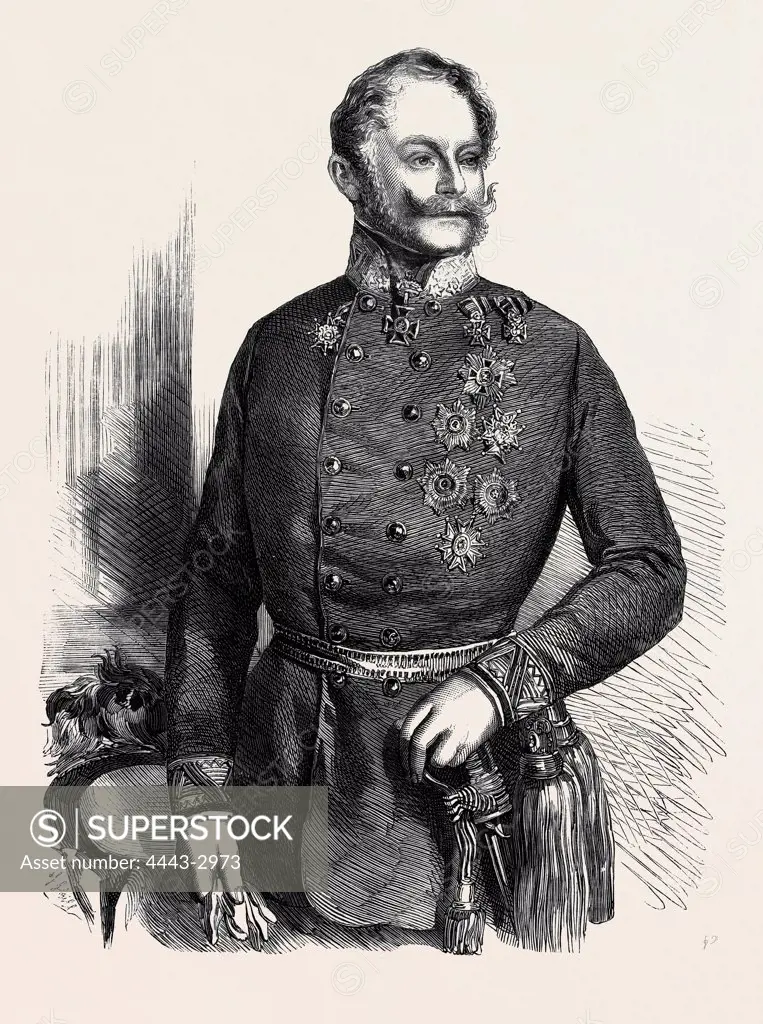 THE WAR, COUNT GYULAI, COMMANDER-IN-CHIEF OF THE AUSTRIAN ARMY IN ITALY