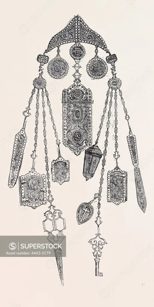 CHATELAINE, BY J.B. DURHAM, GREAT EXHIBITION